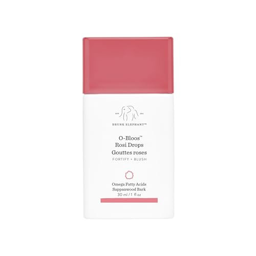 Drunk Elephant OBloos Rosi Drops / PeachyPink Color Serum Drops Clean Clinical Skincare Serum Drops Clean Clinical 30 Ml
