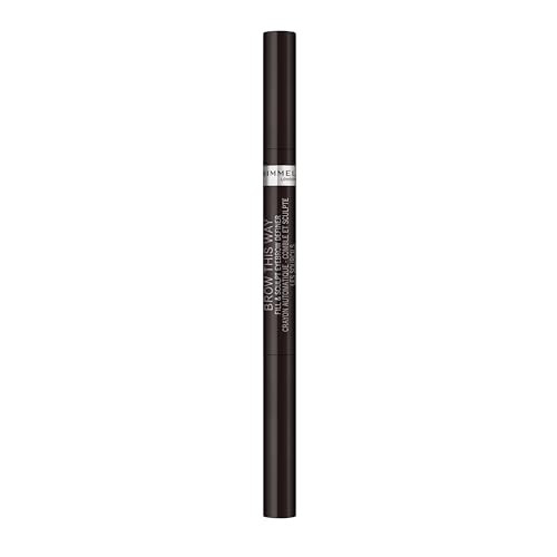 Rimmel Brow This Way Fill and Sculpt Eyebrow Definer Soft Black