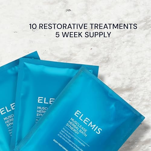 Elemis Musclease Herbal Bath Synergy 10 Pack Muscle Relief Therapy Bath Soak 10 Pack