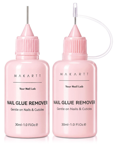 Makartt Jojoba Oil Press On Nail Glue Remover 30Ml2 AcetoneFree HemaFree Debonder