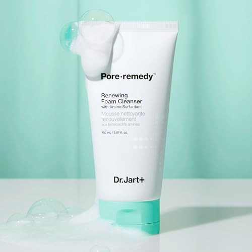 Dr.Jart+ Pore Remedy Renewing Foaming Koream Face Wash Cleanser With Glycerin Korean 5.07 Fl Oz