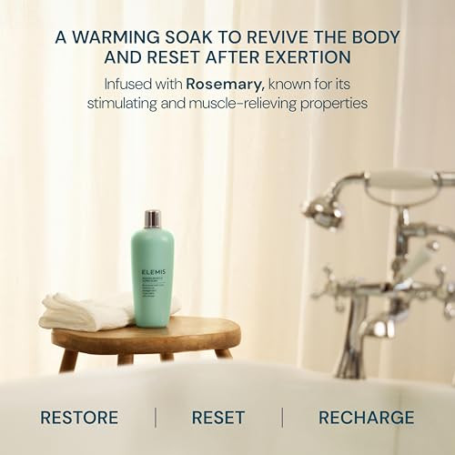 Elemis Aching Muscle Super Soak Natural Bath Milk Soak To Ease Muscle 400Ml