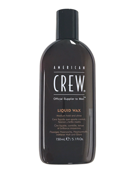 AMERICAN CREW Liquid Wax Medium Hold and Shine for Men (5.1 oz)