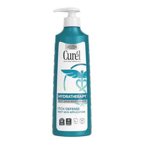 Curel Hydra Therapy Itch Defense Moisturizer Wet Skin Lotion With Advanced Ceramide 12 Oz