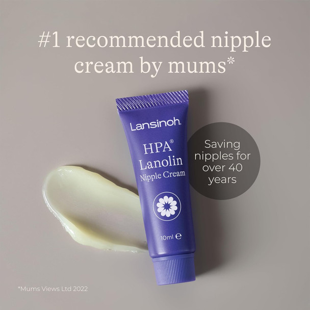 Lansinoh Hpa Lanolin Nipple Cream For Sore Nipple and Cracked Skin 100% 10Ml