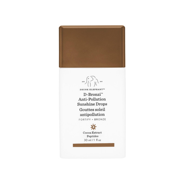 Drunk Elephant DBronzi Sunshine Drops Bronzing Color Serum Drops Clean Clinical Skincare CrueltyFree Serum Drops Clean Clinical