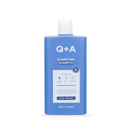Q+A Clarifying Shampoo ScalpRefreshing BuildUp Removing Moisturizing And MicrobiomeBalancing Hair Care Salicylic 250Ml