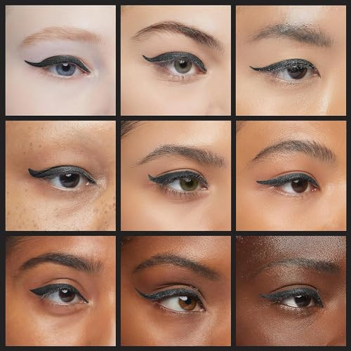 Docolor Waterproof Black Eyeliner Liquid Pen And White Eyeliner Gel SmudgeProof Gel Waterproof Black Eyeliner L 2Pcs