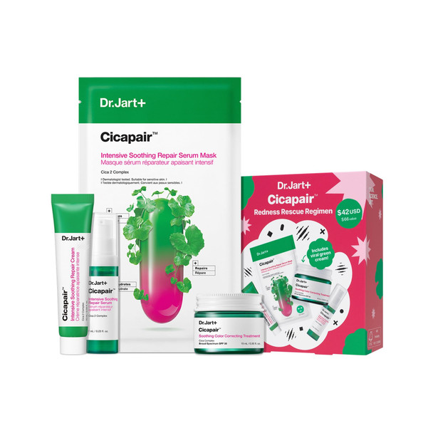 Dr.Jart+ Cicapair Soothing Color Correcting Treatment Spf 30 With Centella Asiatica Extracts Correcting Treatment Spf