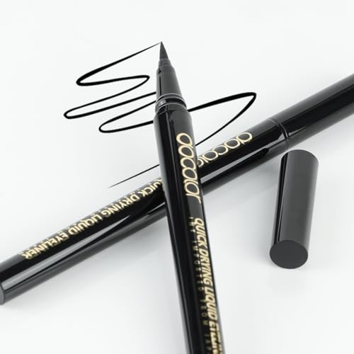 Docolor Waterproof Eyeliner Pen Super Slim Precise All Day Eye Liner Gel Waterproof Eyeliner Pen Sup 2Pcs