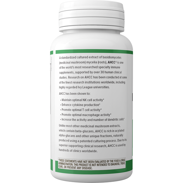 ImmunoKinoko AHCC 750 mg 60 vcaps by QOL Labs