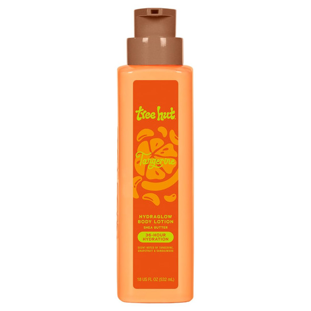 Tree Hut Hydraglow Body Lotion Cinnamon Dolce Hydrating and Moisturizing Daily Body Lotion 18 Fl Oz