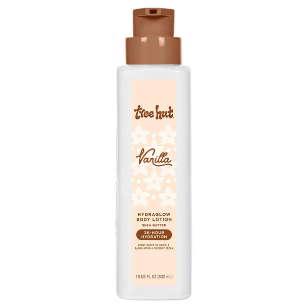 Tree Hut Hydraglow Body Lotion Cinnamon Dolce Hydrating and Moisturizing Daily Body Lotion 18 Fl Oz