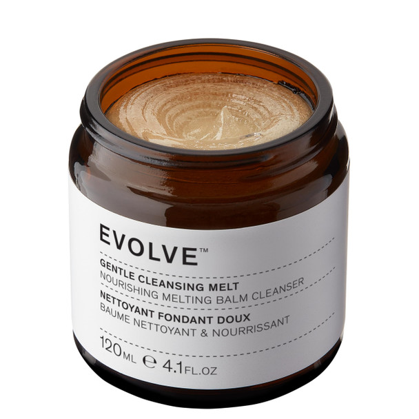 Evolve Organic Beauty Gentle Cleansing Melt Balm Soothe Hydrate Remove Make Up Nourish Baobab 4.1 Oz