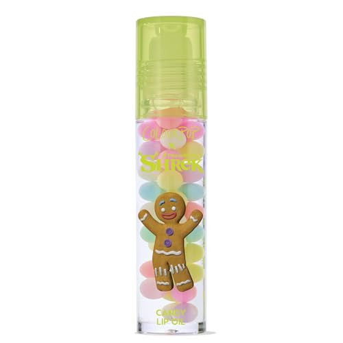 Colourpop X Shrek Moisturizing Rollerball Lip Oil Clear Candy Flavor With Jojoba Pop X Shrek Moisturizing Ro 0.17 Fl Oz