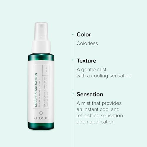 Klavuu Green Pearlsation Teatree Care Body Moisturizer 3.38Oz