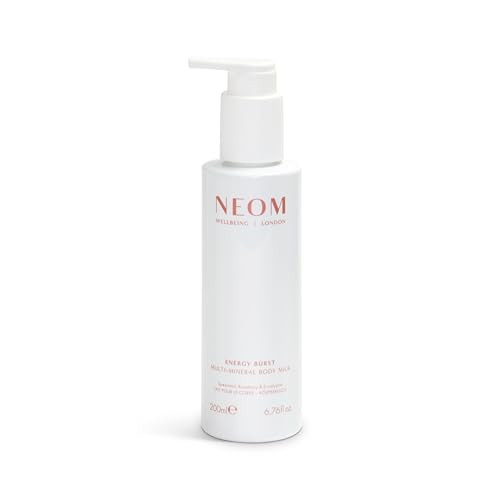 Neom MultiMineral Body Milk Spearmint Rosemary and Eucalyptus Magnesium Rosehip Oil and 200Ml