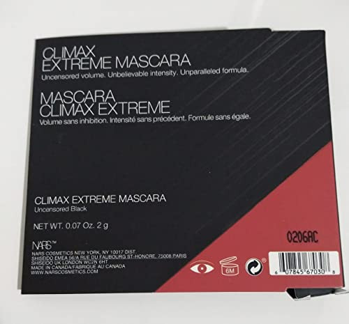 Nars Climax Extreme Mascara Trial Size Mini / 0.07 Oz 2G