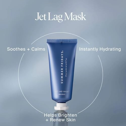 Summer Fridays Jet Lag Essentials Mini Hydrating Skin Care Set With Jet Lag 4 Count