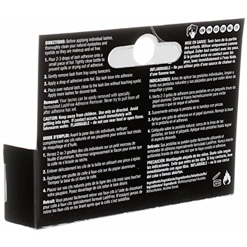 Ardell Lashtite Adhesive Clear Bottle Black Package Pack Of 6 0.12 Ounce Pack Of 6