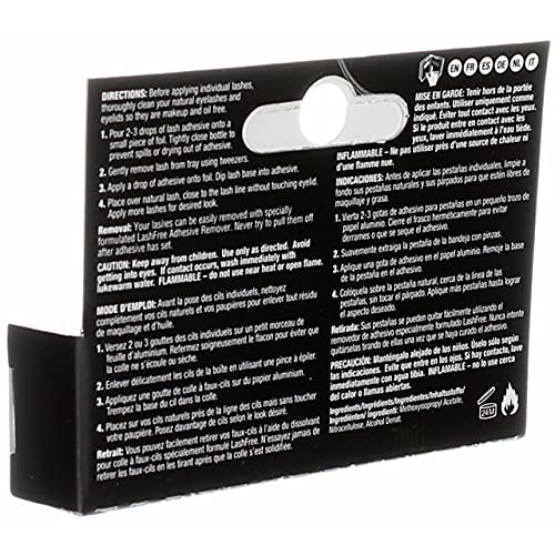 Ardell Lashtite Adhesive Clear Bottle Black Package Pack Of 6 0.12 Ounce Pack Of 6
