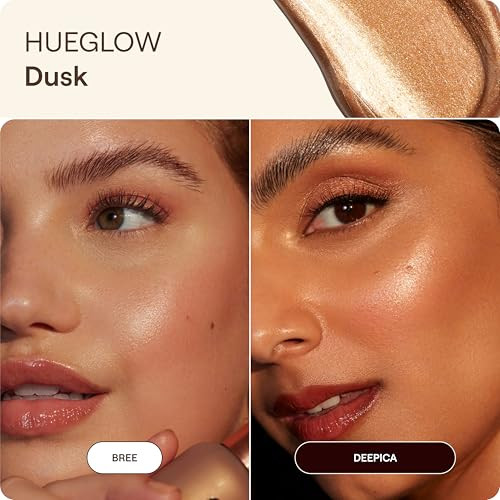 Live Tinted Hueglow Liquid Highlighter Drops Lightweight SerumInfused Highlighter NonGreasy Formula For Natural 0.46Fl Oz