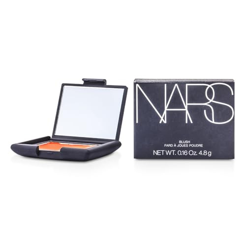 Nars Blush Refillable/Rechargeable 16 Hour Wear Vegan / Exhibit A Matte Red 0.17 Oz 4.8 G