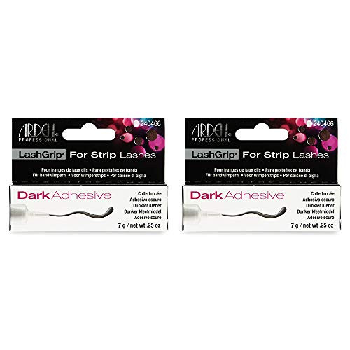 Ardell Lashgrip Strip False Lash Adhesive Dark / X 2 Pack 0.25Oz 7G