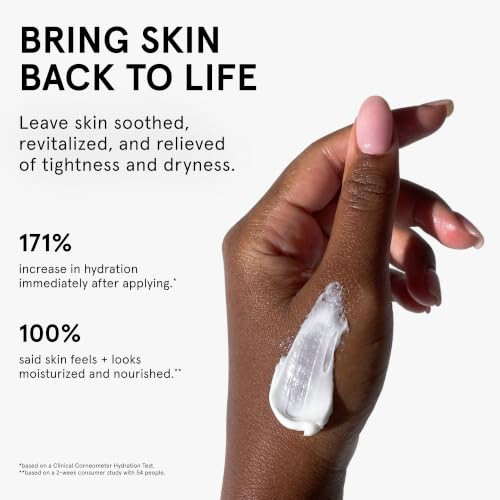 Glossier After Baume Moisture Barrier Recovery Cream and Face Moisturizer For Dry 1.6 Fl Oz