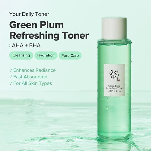 Beauty Of Joseon Green Plum Aha Bha Toner Refreshing Facial Essence Moisturizer Mild Exfoliating 150Ml