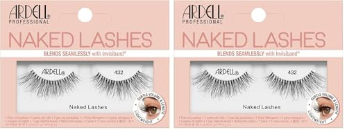 Ardell Strip Lashes Lashes 432 With Invisiband 1 Pair Pack Of Pack Of 2