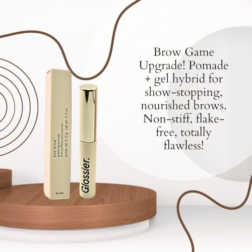 Glossier Boy Brow Volumizing Eyebrow GelPomade Blond LightMedium Blond