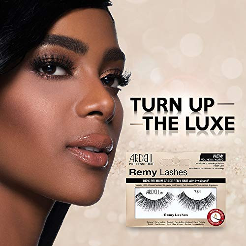 Ardell Remy Lash 781 Premium Grade Remy Hair False Lashes With Invisiband