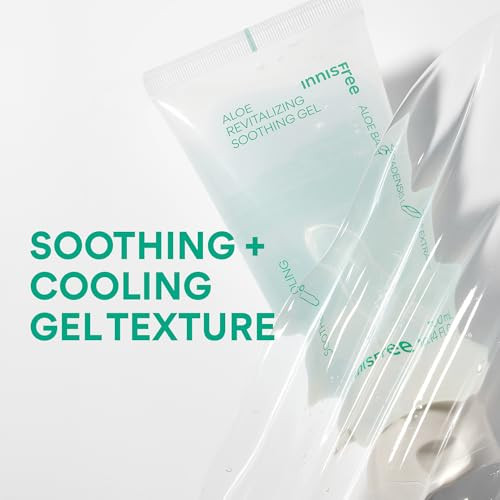 Innisfree Aloe Vitalizing Soothing Gel Hydrating Korean Face And Body Moisturizer Soothe