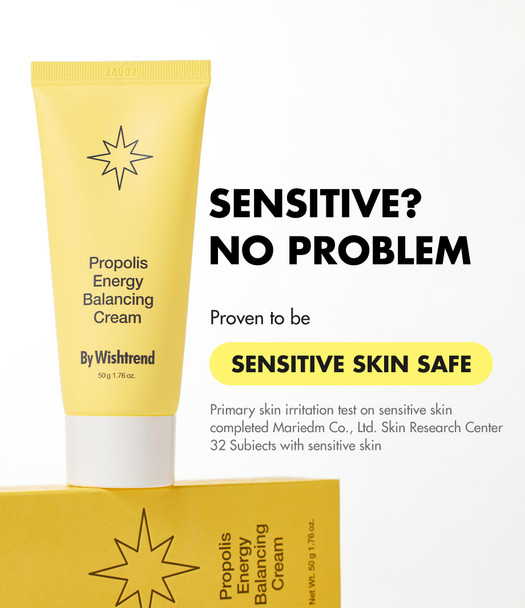 By Wishtrend Propolis Energy Balancing Cream 10% Propolis Face Care For Oily Skin 1.69 Fl Oz