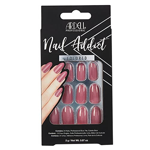 Ardell Nail Addict Artificial Nail Set Sweet Pink
