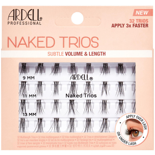 Ardell Lashes Extensions KnotFree Individual Lashes Diy Lash Clusters Natural Look 56 Ct