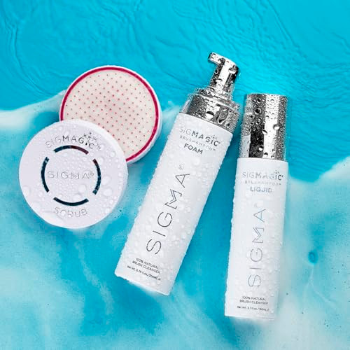 Sigma Beauty Brush Cleanser Trio Includes All Essentials To Clean Your Favorite Makeup