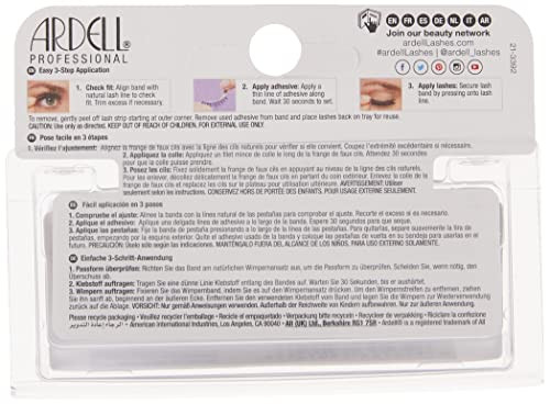 Ardell Invisiband Lashes Demi Pixies Black 1 Pair
