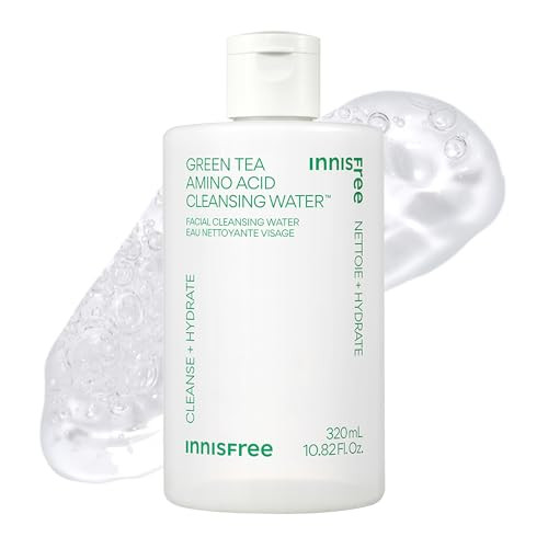 Innisfree Green Tea Amino Acid Cleansing Water Hydrating Micellar Makeup Remover Korean