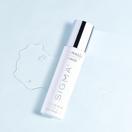 Sigma Beauty Sigmagic Brushampoo Liquid Professional Grade Cleaner Solution For Makeup Brushes and 5.1 Fl Oz