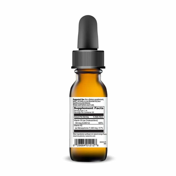 D3/K2 Liquid 1 fl oz by Davinci Labs