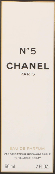 Chanel No. 5 By Chanel For Women Eau De Parfum Refillable Spray 2.0 Oz