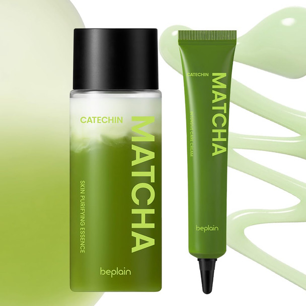 Beplain Matcha Catechin Skin Purifying Essence 5% Niacinamide Facial Essence For Uneven 5.07 Fl.Oz