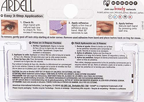 Ardell Fashion Lashes Pair Black 113 Pack Of 4 113 Pack