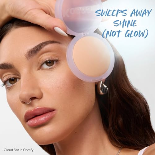 Kosas Cloud Set Pressed Setting Powder Translucent Shine Control Face Powder Soft