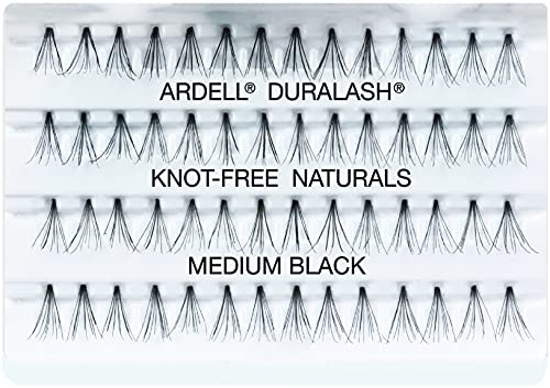 Ardell Duralash Naturals Flares KnotFree Medium Black Pack Of 6 56 Count Pack Of 6