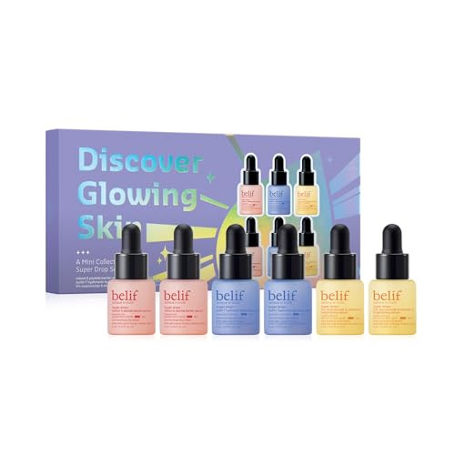 Belif Discover Glowing Skin Trial Kit: Firming Hydrating Vitamin C Serum Hyaluronic