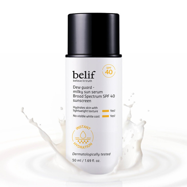Belif Aqua Bomb Spf 45 Hydrating Niacinamide Sunscreen The True Cream Pa++++ 1.69 Fl. Oz