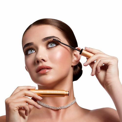 Sigma Beauty Lash Icon Lengthening and Volumizing Tubing Mascara Black Smudge Resistant Mascara